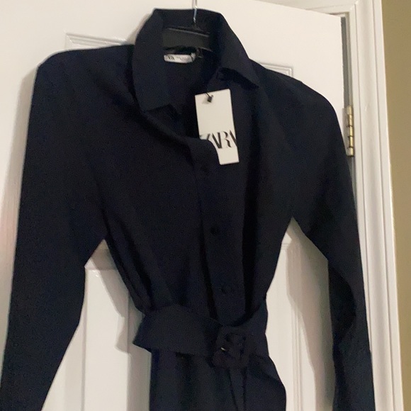 Zara belted shirt - Picture 2 of 6